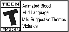 Teen: Mild Blood, Mild Language, Partial Nudity, Suggestive Themes and Violence